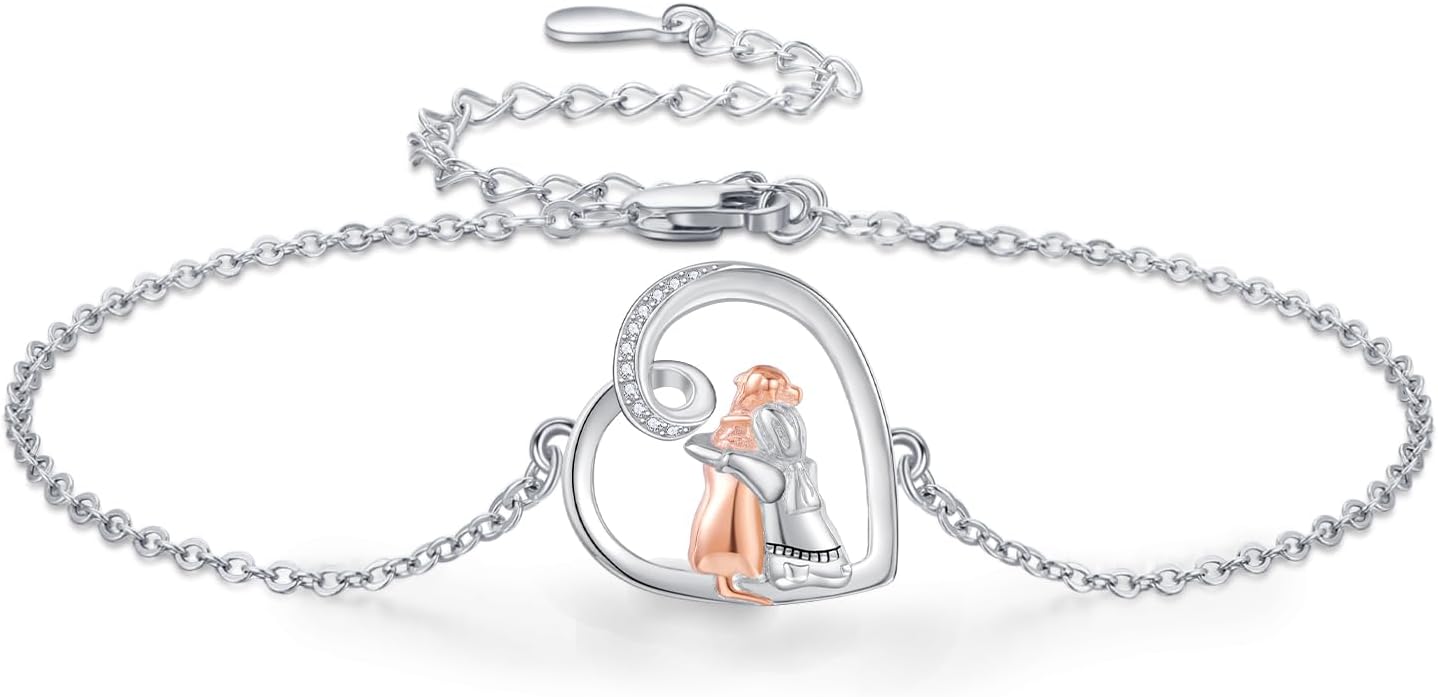 Adjustable Dog-Themed Friendship Bracelet