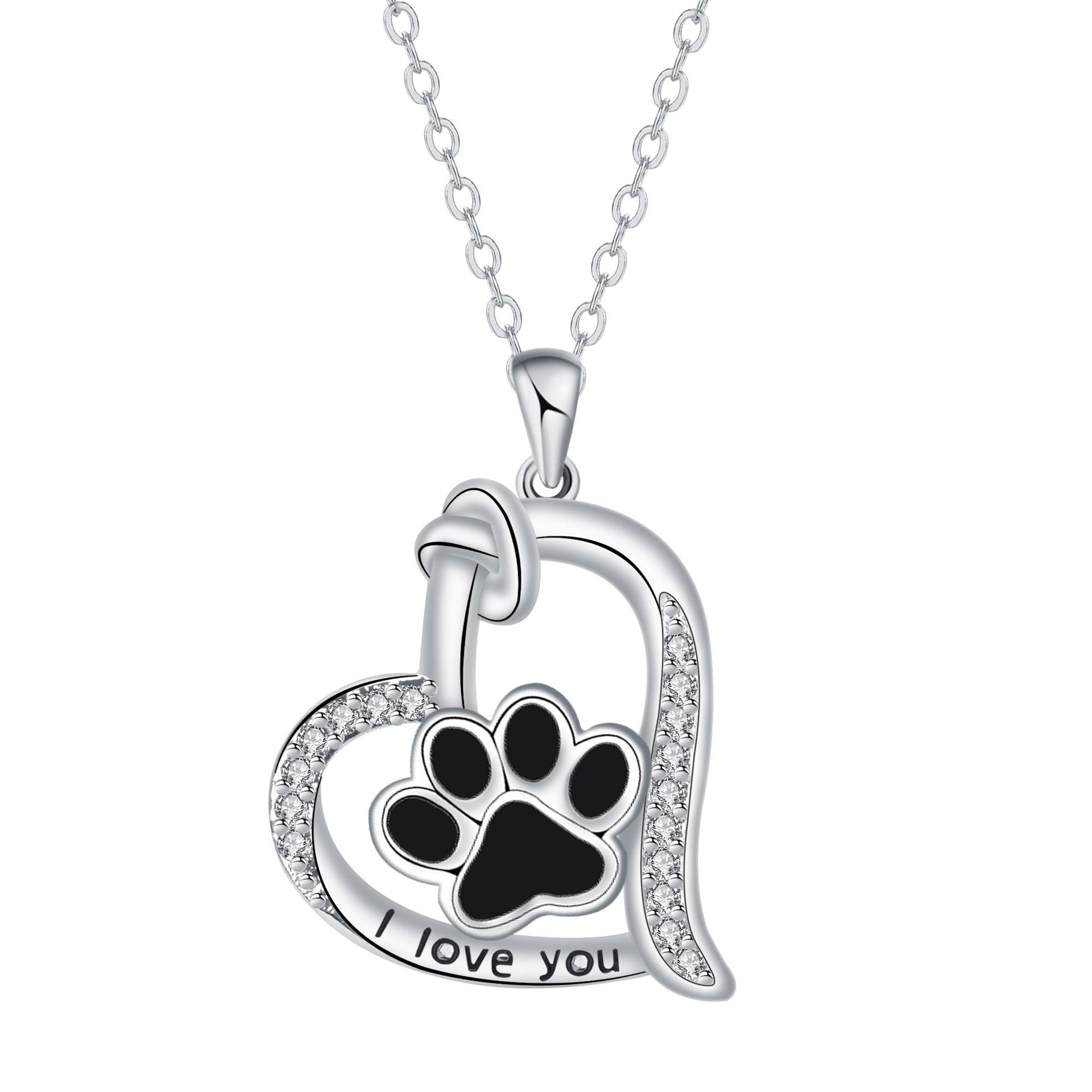 Heart & Paw Necklace - A Reminder of Loyal Companions