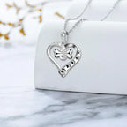 Jewelry Set with Dog Paw, Heart & Bone – 2-Piece Set