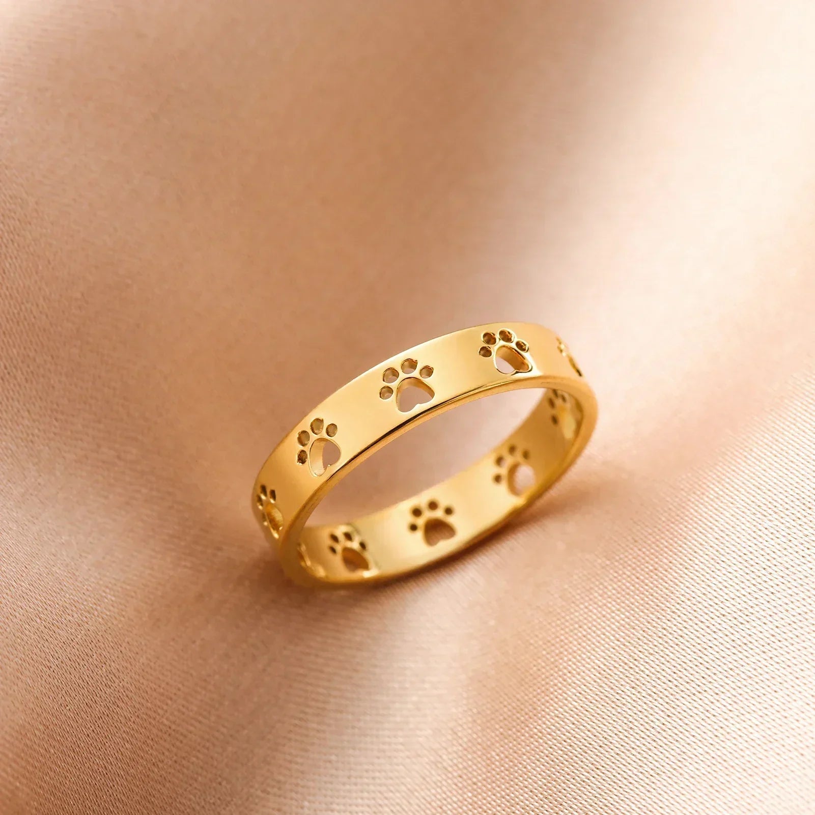 Paw Ring Made of Stainless Steel for Women