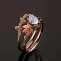 Ring in Natural Moonstone